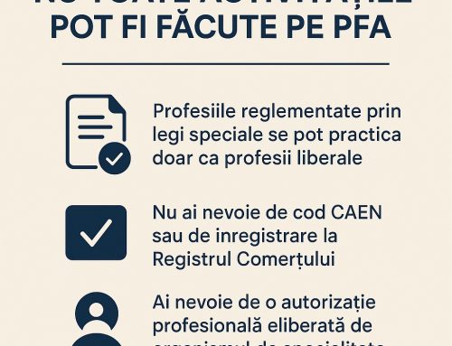 Profesiile liberale în România: diferențe față de PFA și lista completă a activităților reglementate prin legi speciale (2025)